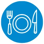 a table setting. 