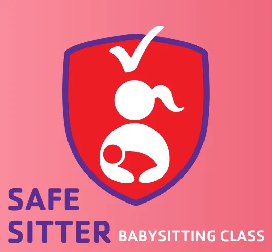 a child safely holding a baby.