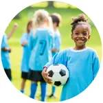 A girls soccer team.
