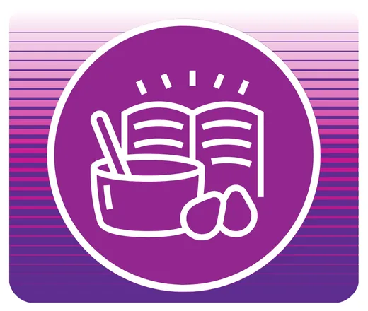 A recipe book.