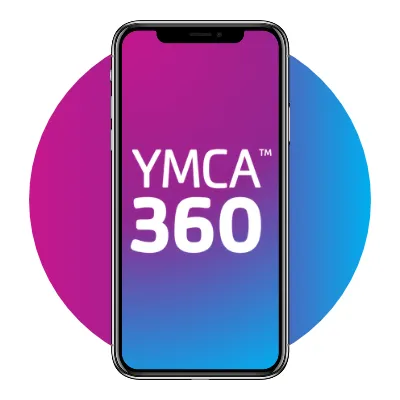 YMCA360 logo.