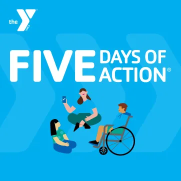 A group of kids sitting together.