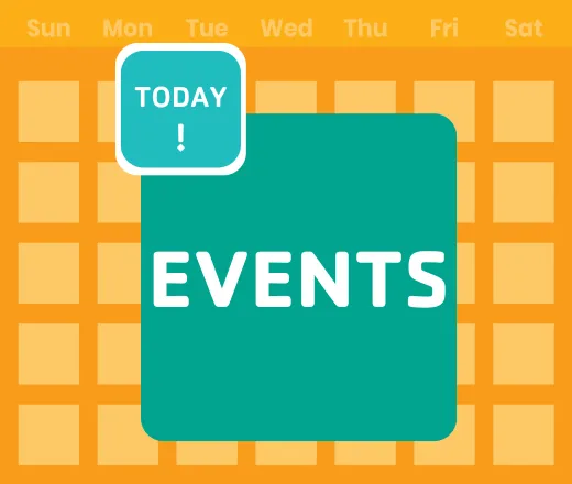 A calendar showing a fun event scheduled for today.