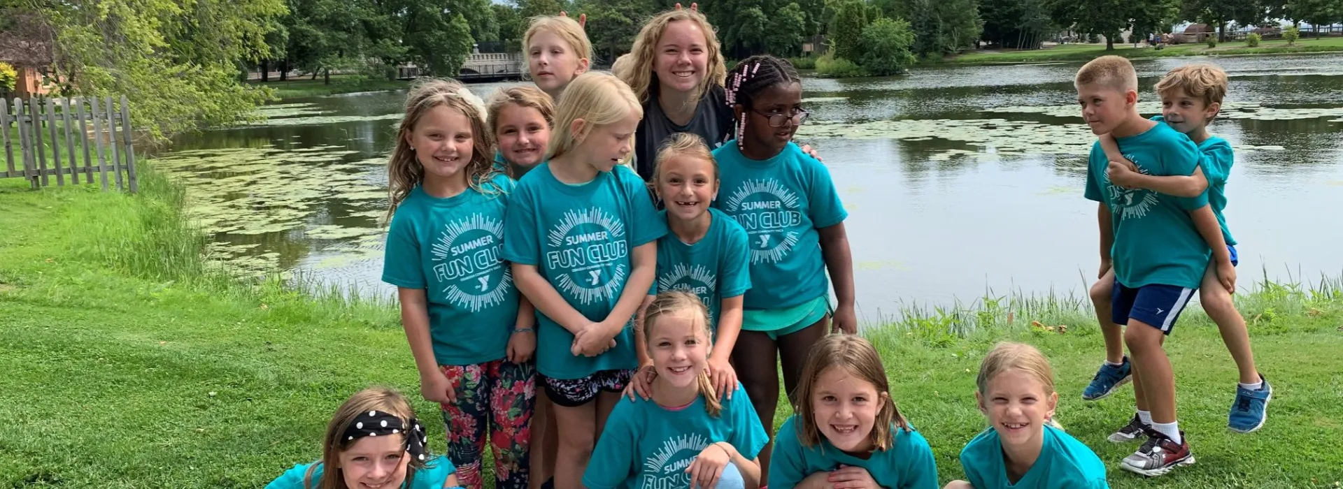 Group of kids at camp